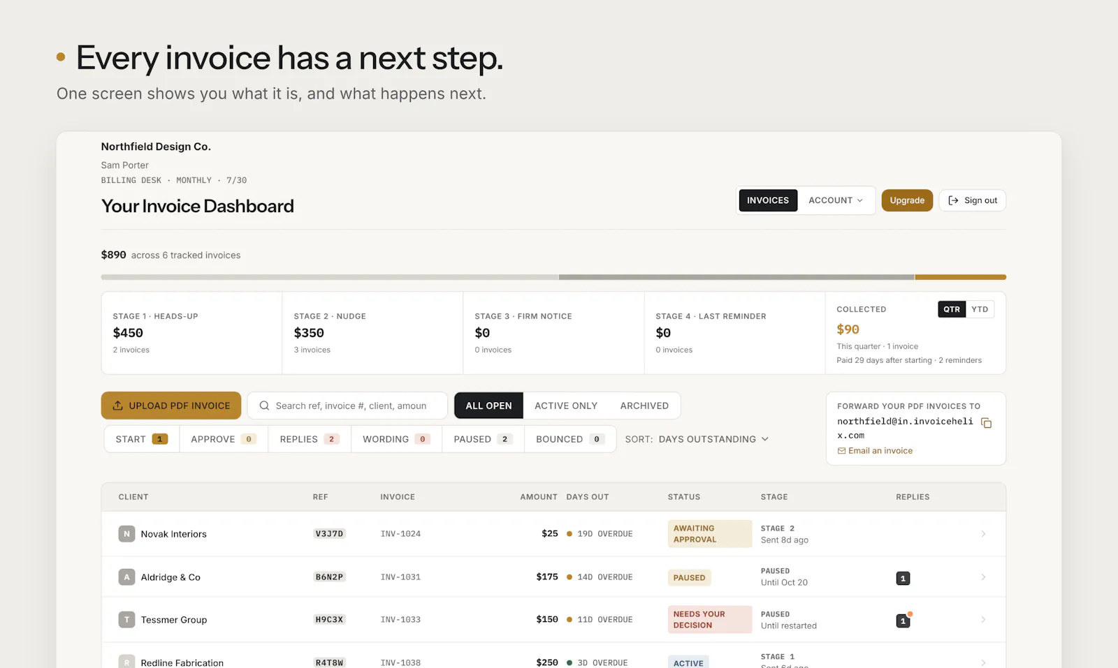 InvoiceHelix screenshot 2