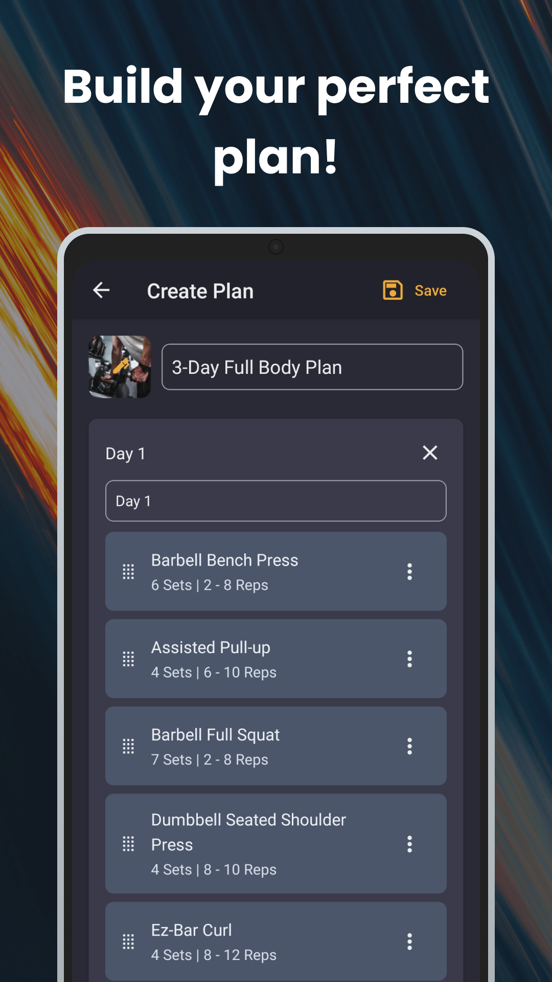 Musclequest - Verfolgen Sie Workouts, erstellen Sie Pläne und zerquetschen Sie Ihre Fitnessziele! Medien 3