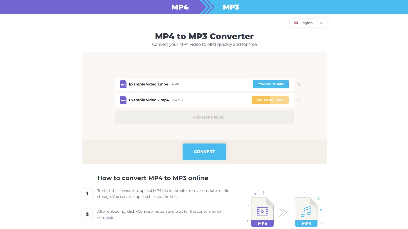 MP4 to MP3 Converter gallery image