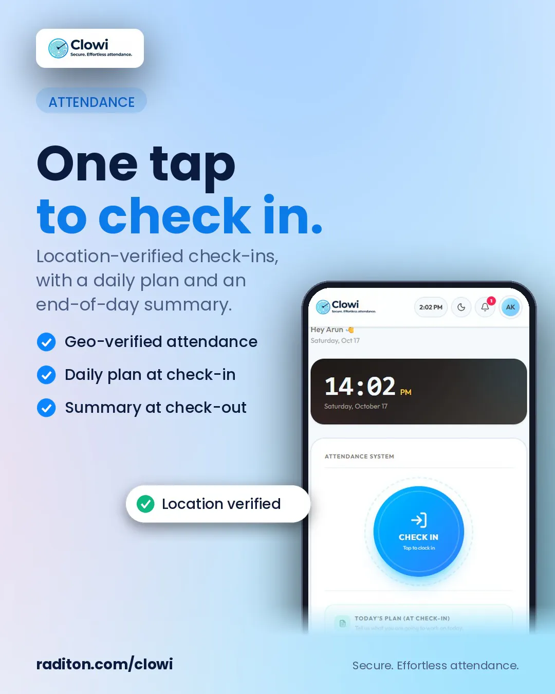 Clowi simplified attendance  gallery image