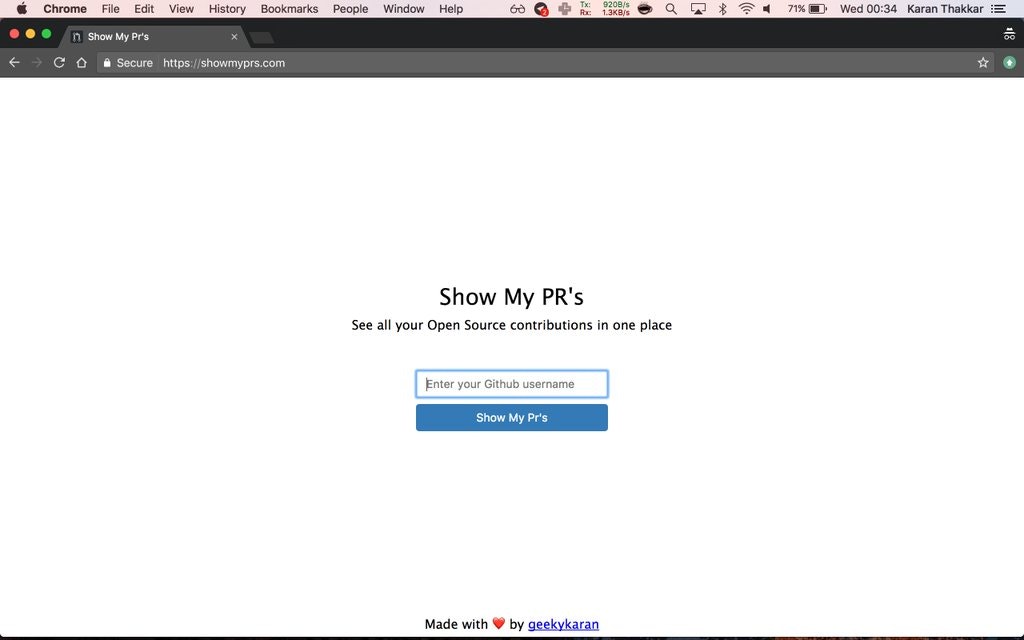 Show My PR's gallery image