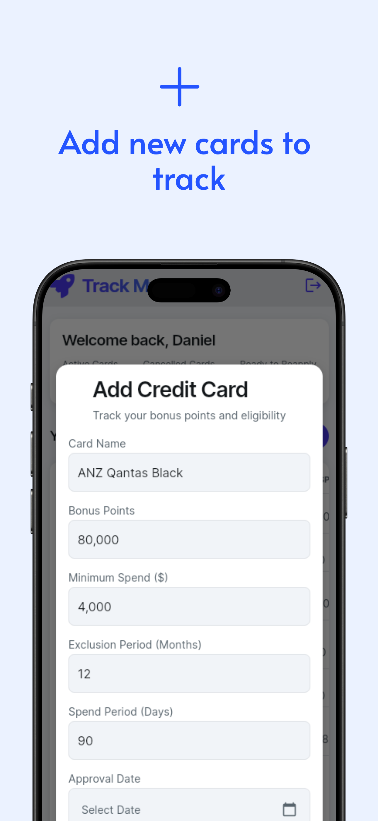 Track My Card - Screenshot 5 showing product features and functionality