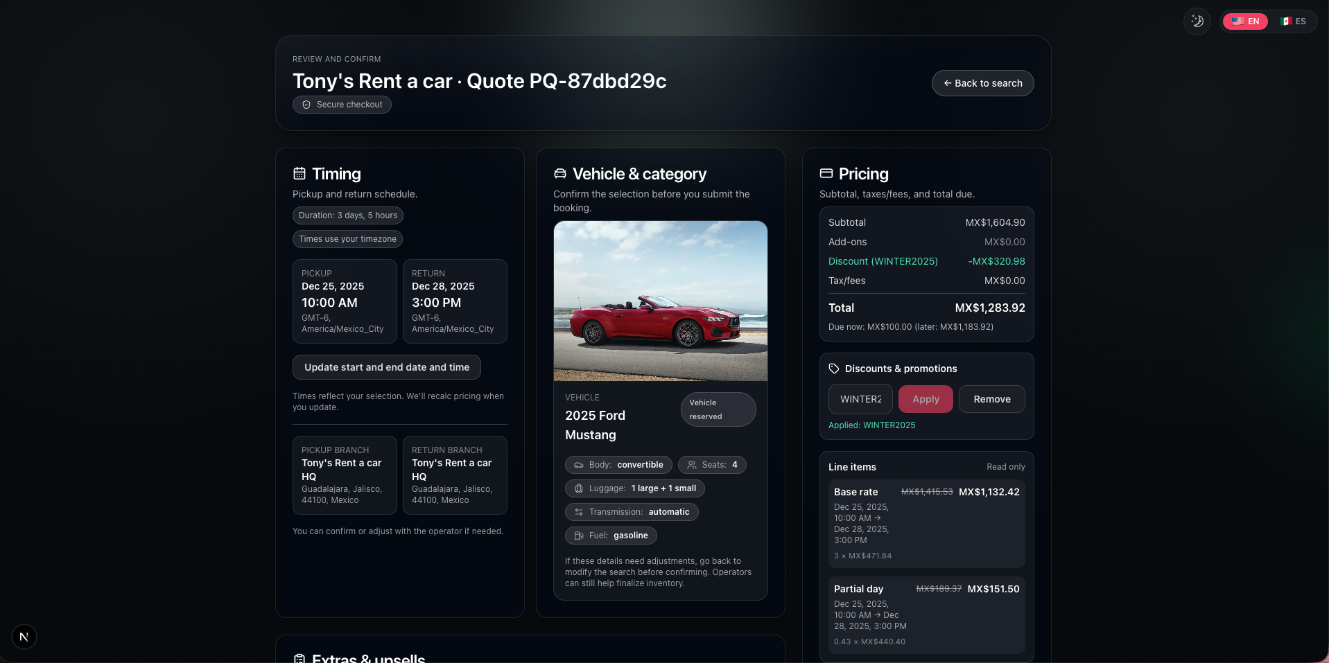 Resvo - Screenshot 3 showing product features and functionality