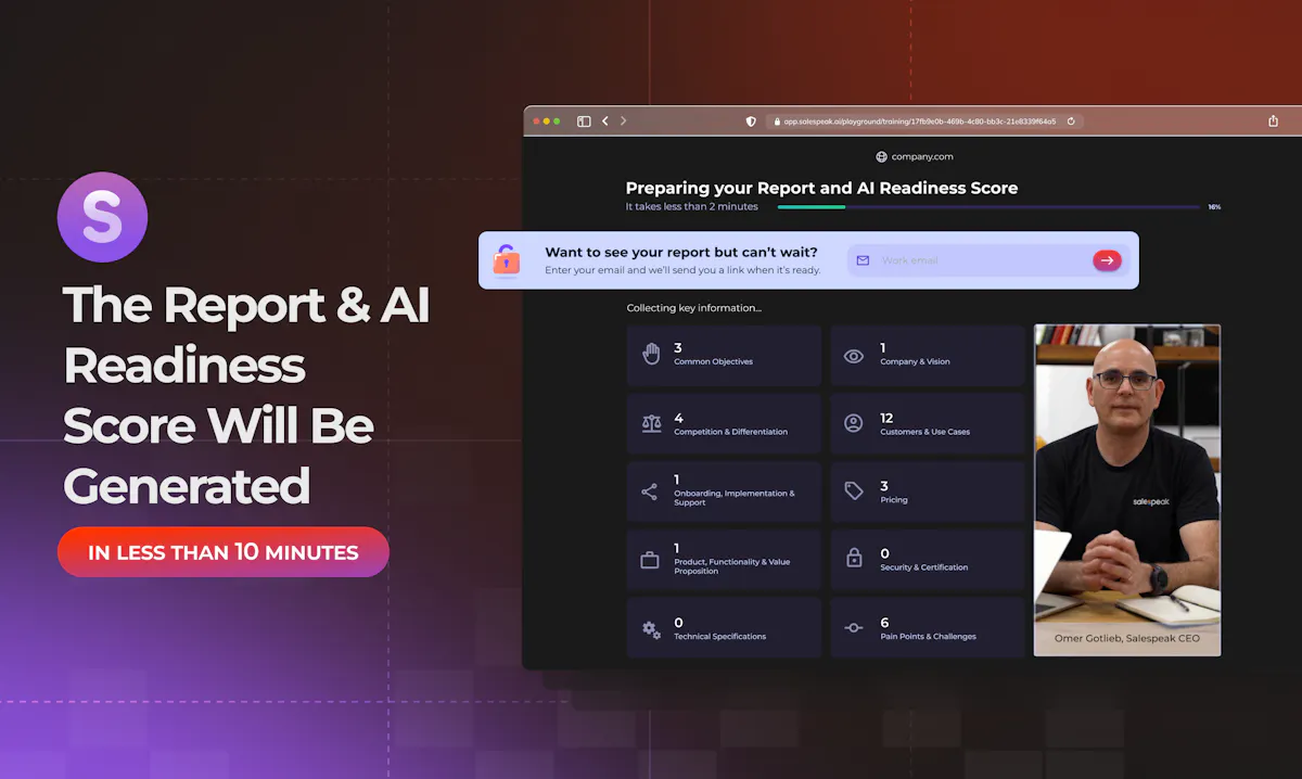 Salespeak - Website AI Grader