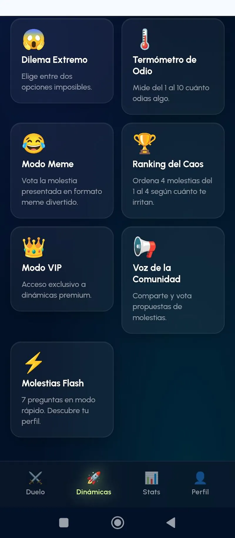 Molestómetro Mental screenshot 2