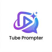 TubePrompter - Product Hunt launch logo