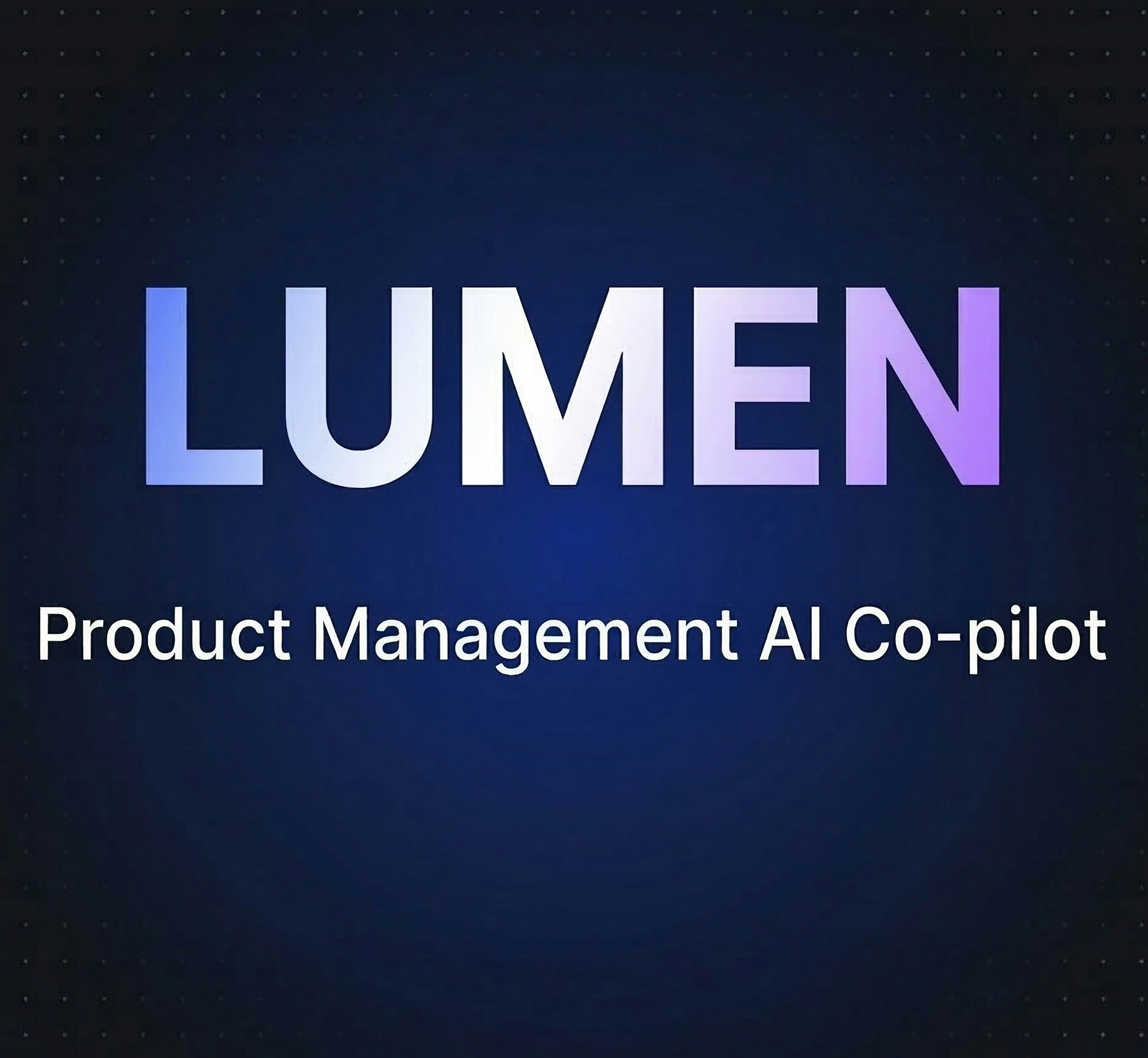 Lumen — Run PM Workflows with AI Agents logo