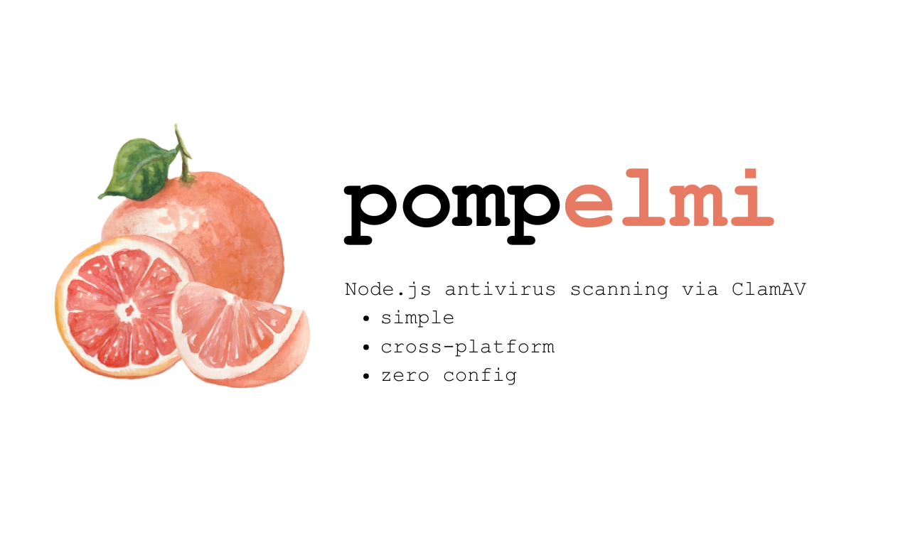 pompelmi: Minimal wrapper around ClamAV gallery image