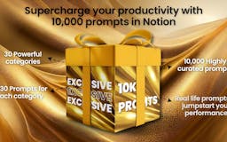 Gold 10K Ultimate Prompts Bundle media 1