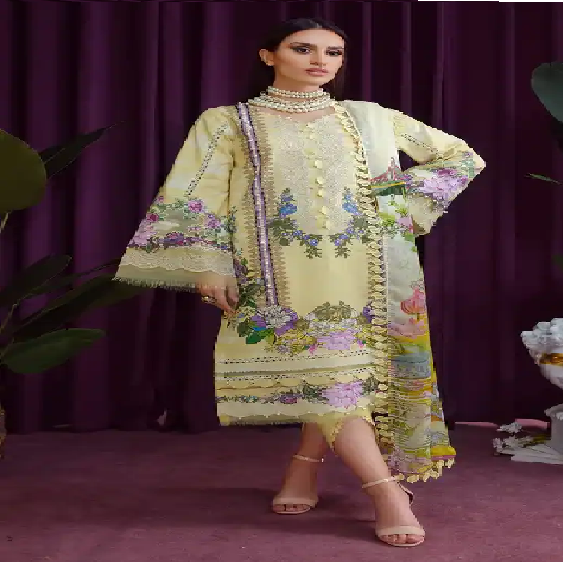 Jade Bliss Lawn Vol 3 | A 19923A