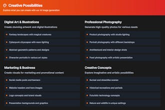 Generate Anything You Like to Be gallery image