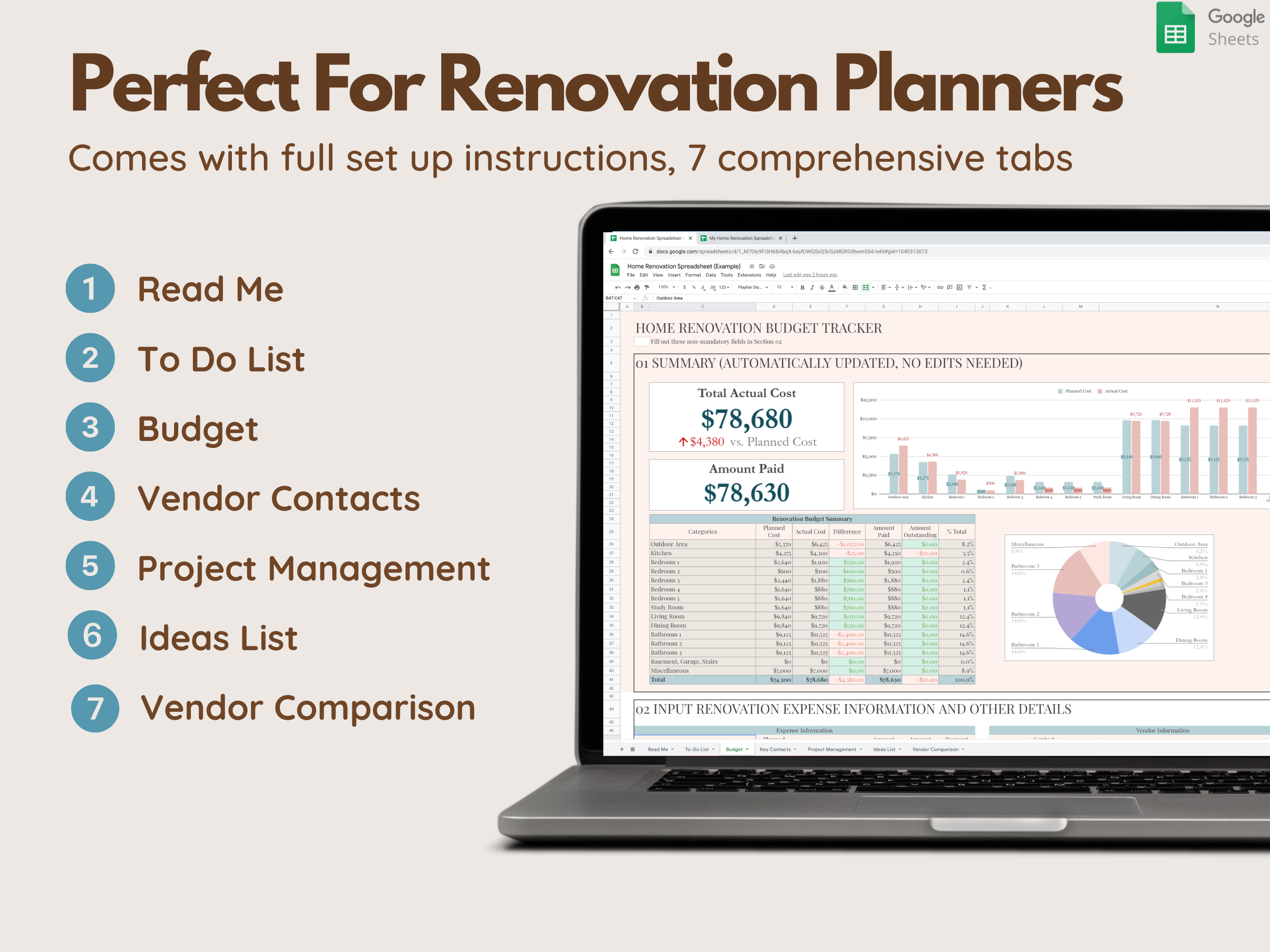 Home Renovation Budget Template media 2