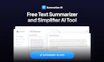 Text Summarizer AI image