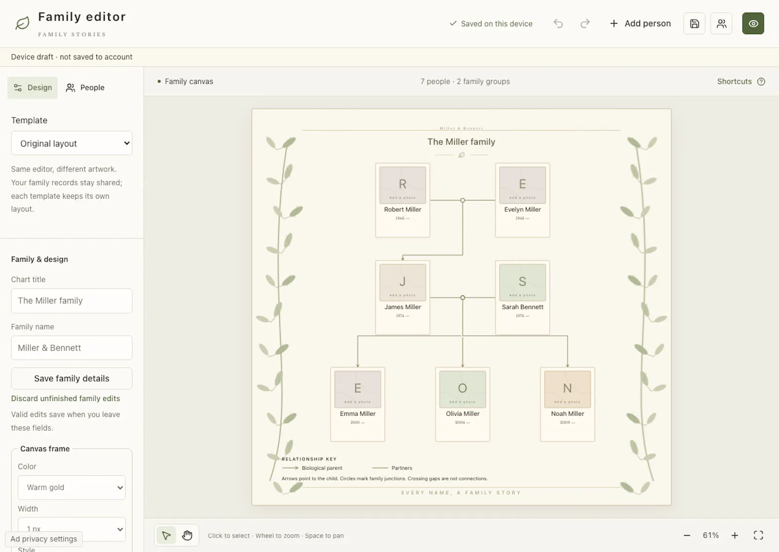 AI Family Tree screenshot 1