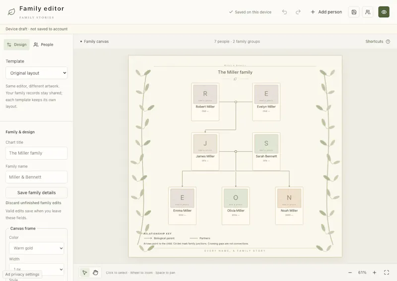 AI Family Tree screenshot 1