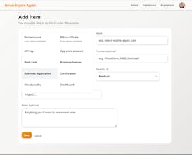 Never Expire Again gallery image