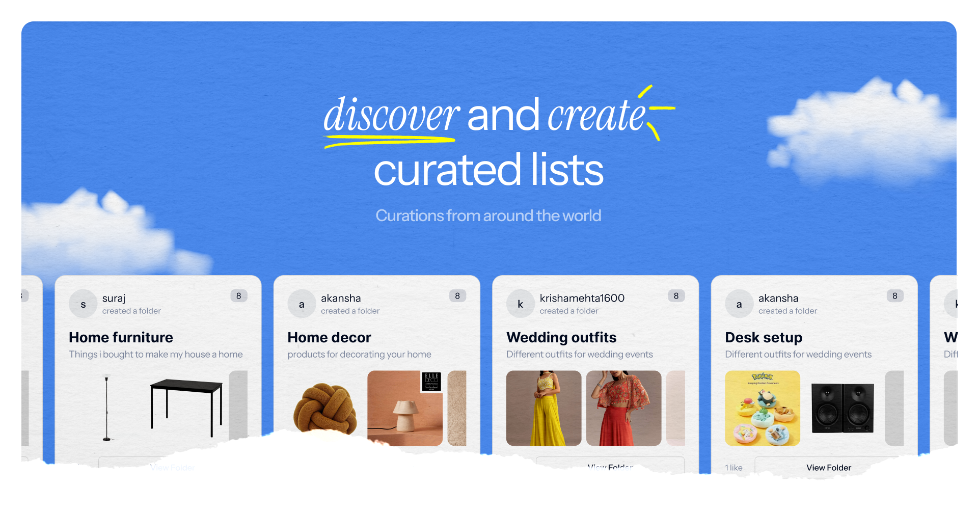 Curate - Main screenshot showing features and interface