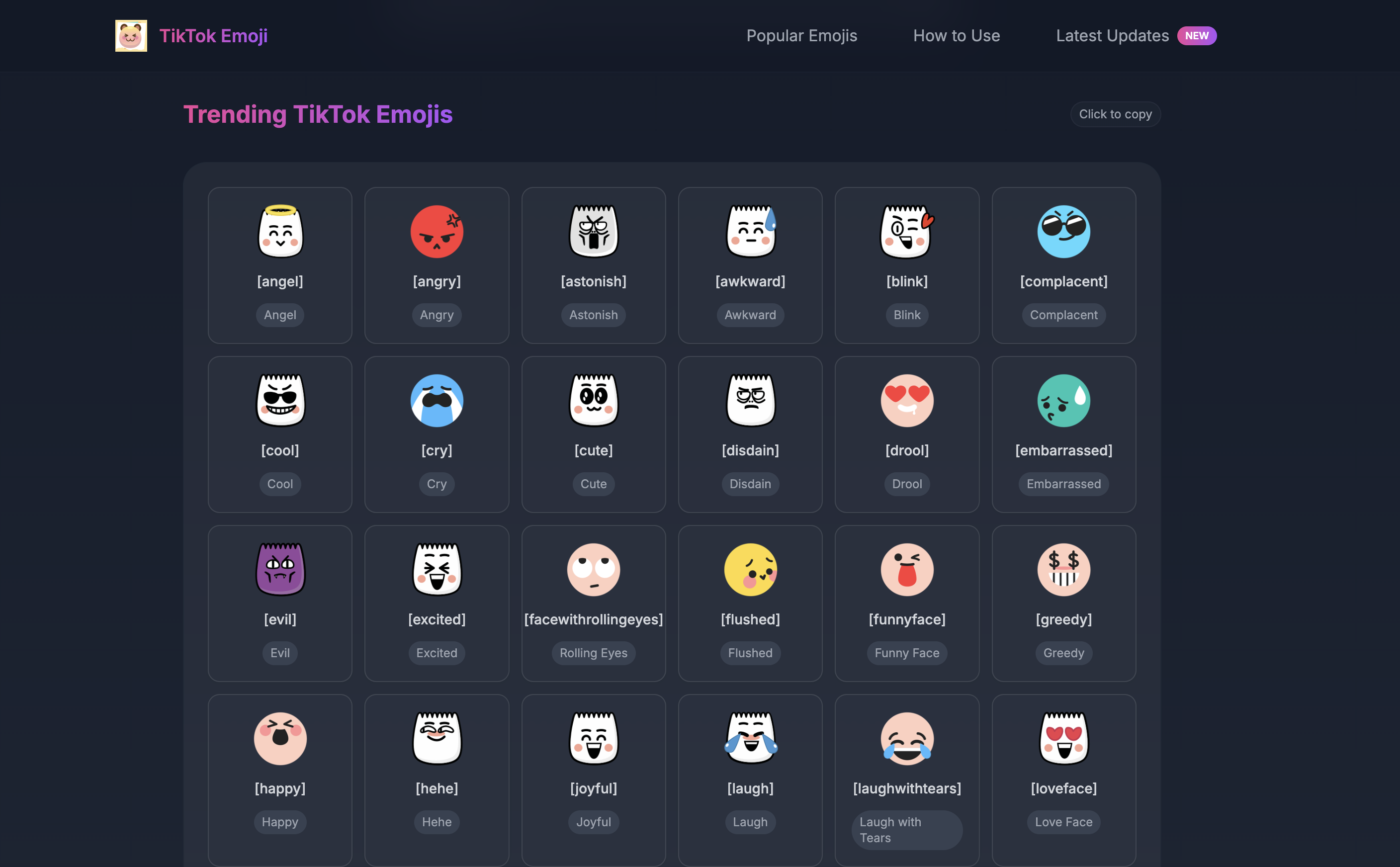 Media Ticketk emo - Semua emojis Tiktok di hujung jari anda 2