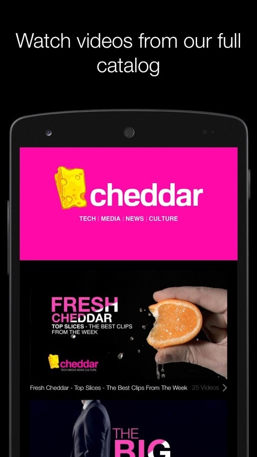 Cheddar Tech News for Android gallery image