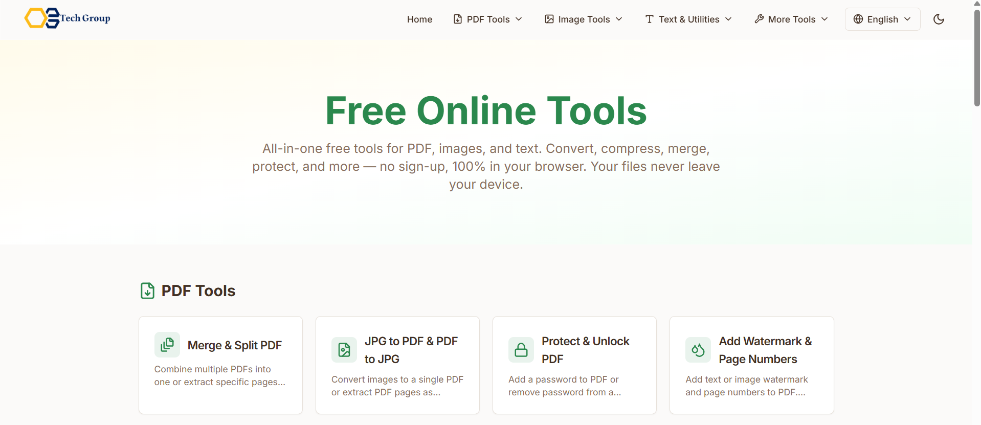 08techgroup Micro-Tools - Product Hunt launch logo and brand identity