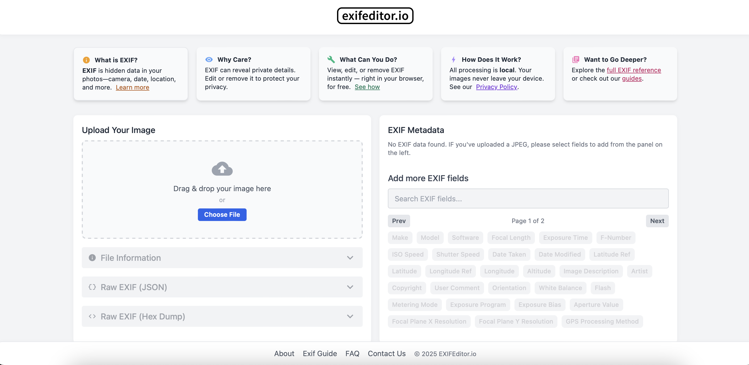 EXIFEditor.io - Ücretsiz çevrimiçi exif görüntüleyici ve editör medya 1