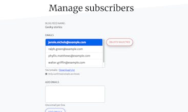 FeedSubscription.com gallery image