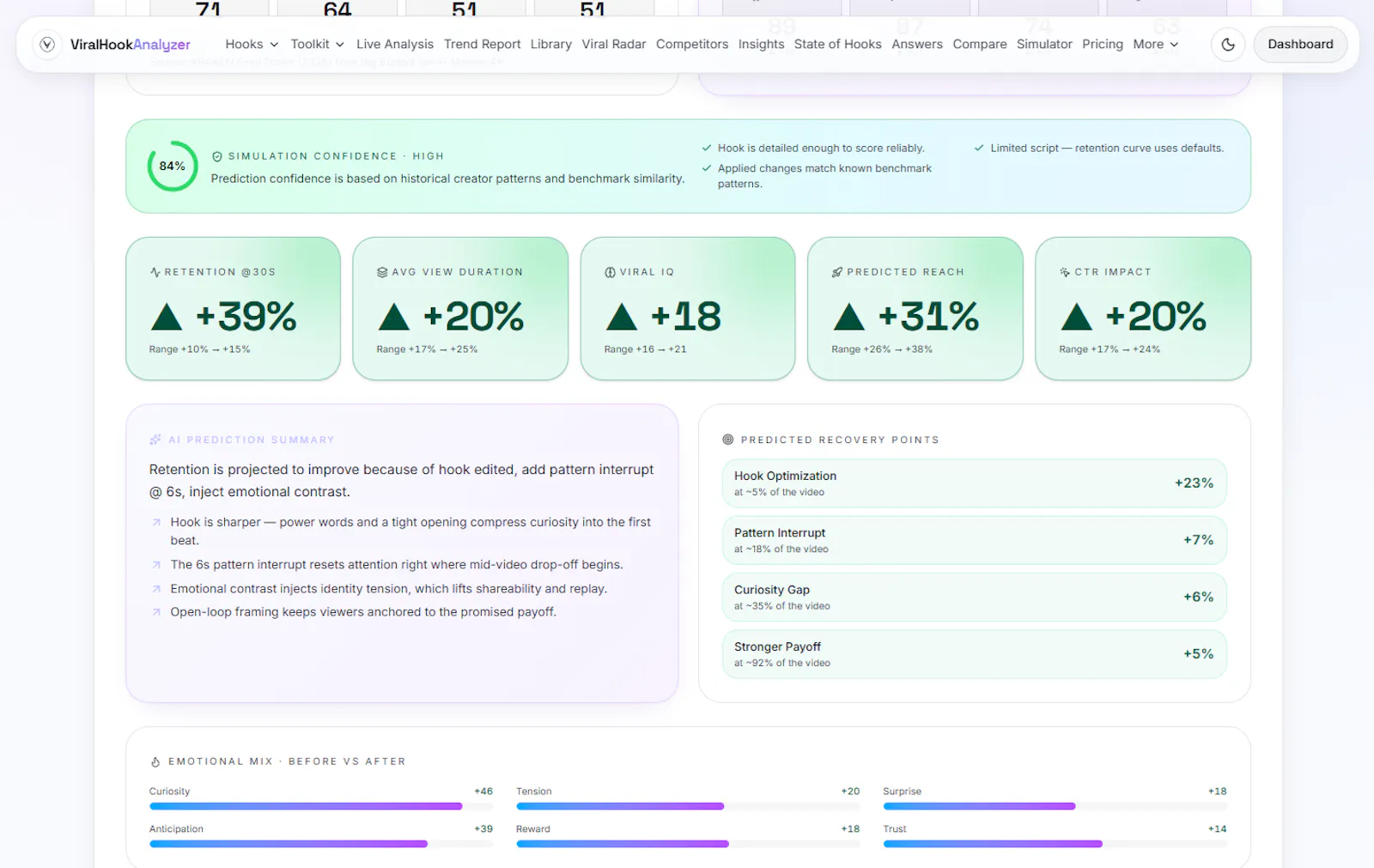 Viral Hook Analyzer screenshot 4