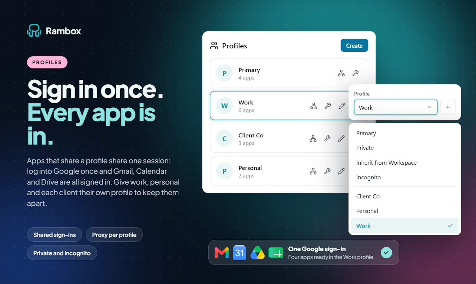 Rambox screenshot 7