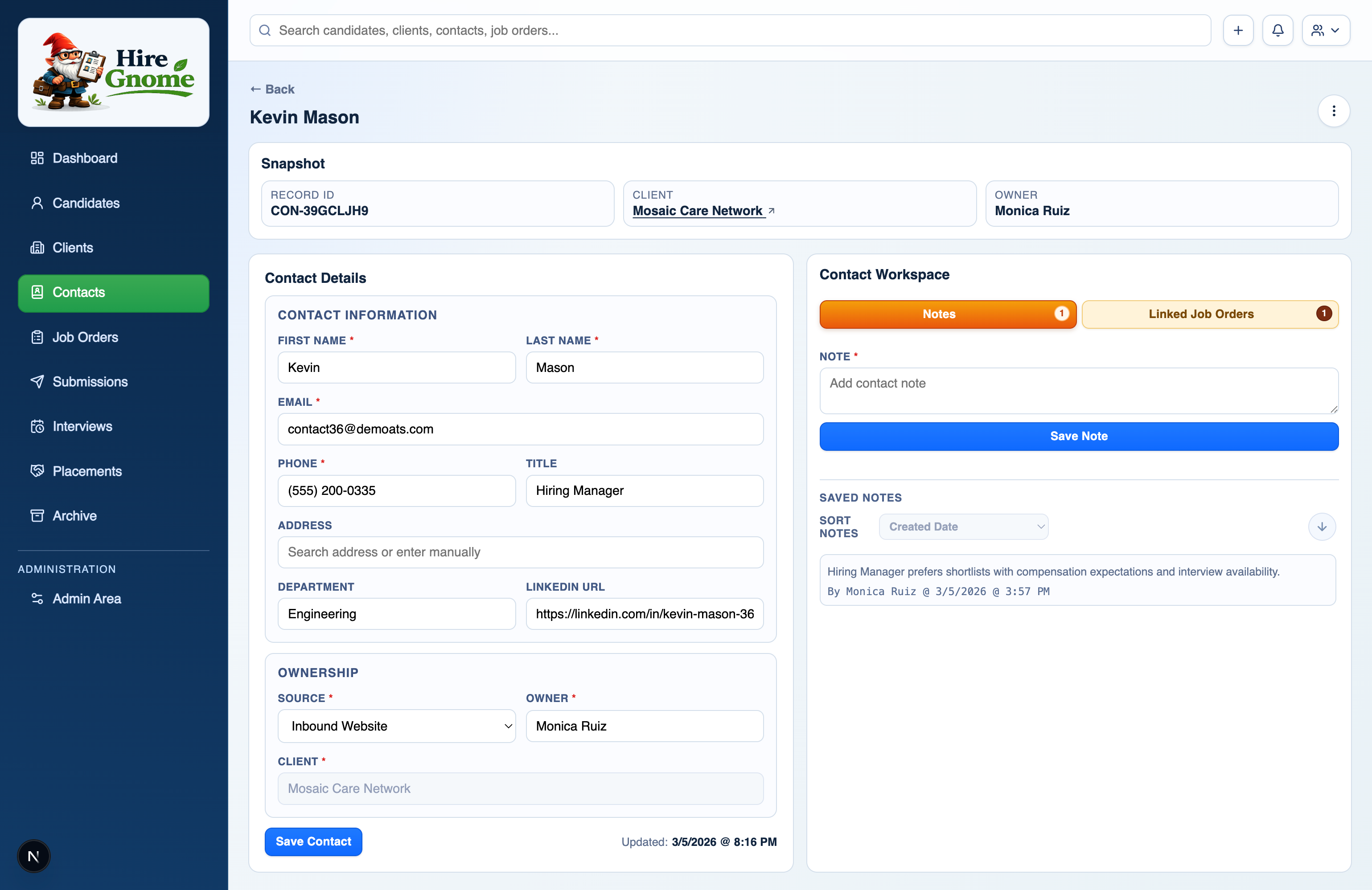 Hire Gnome gallery image