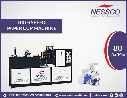 Disposable Paper Cup Making Machine gallery image