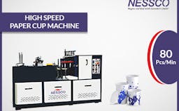 Disposable Paper Cup Making Machine media 2