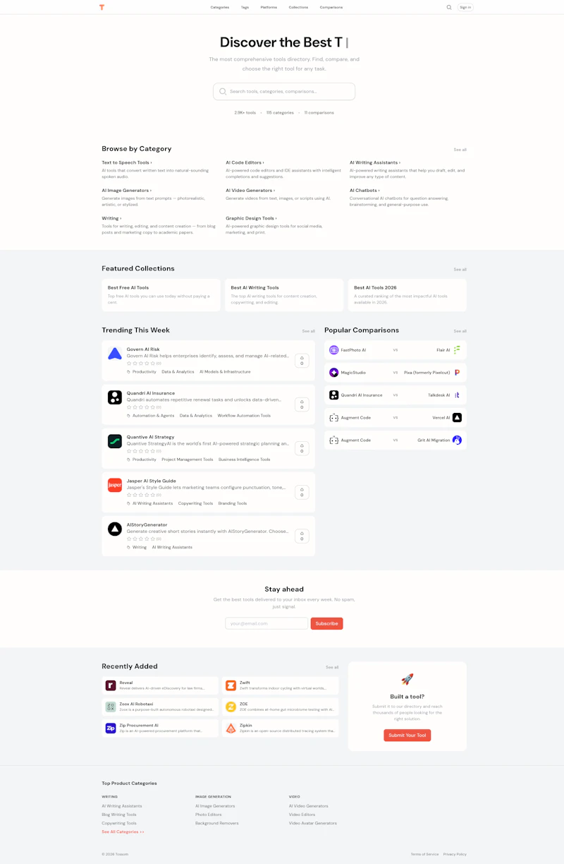 Tossom screenshot 1