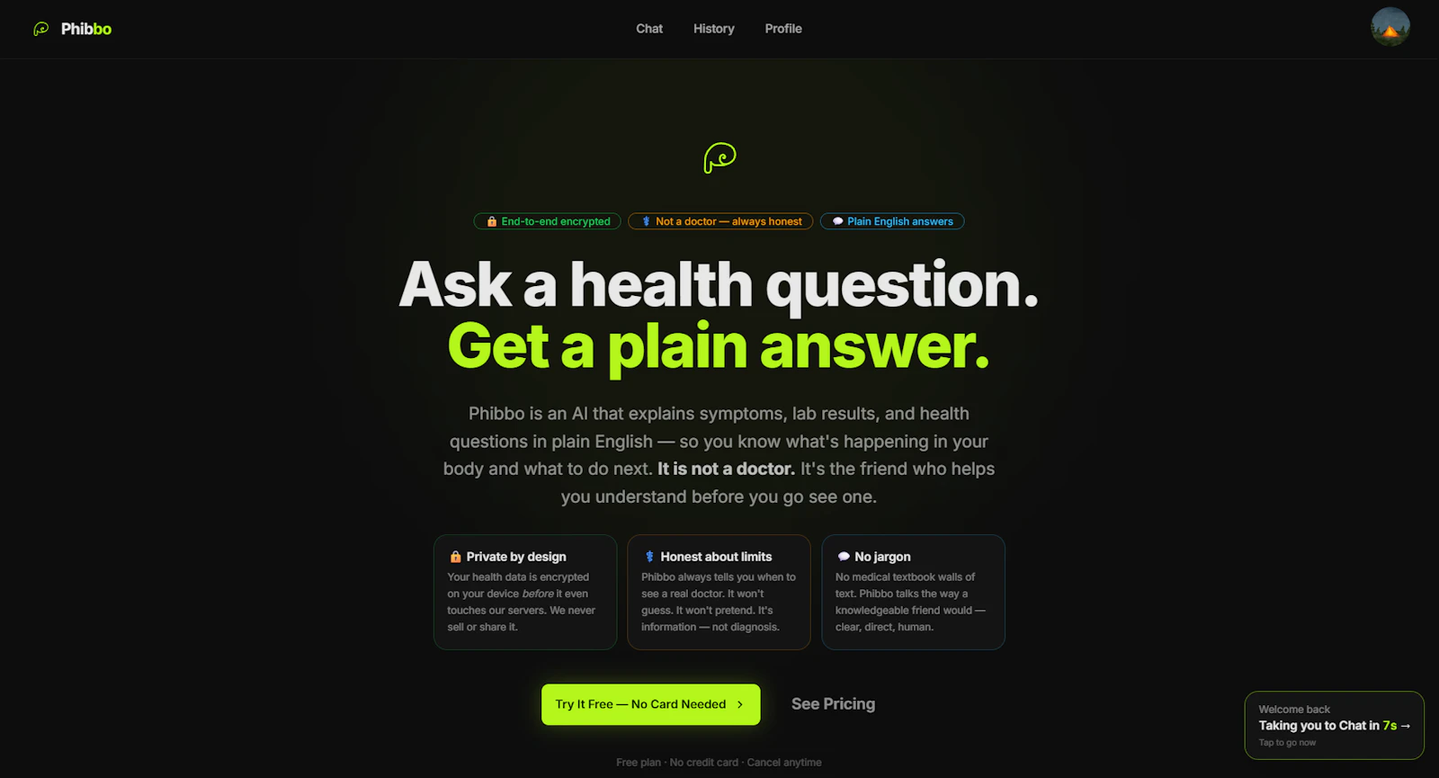 Phibbo screenshot 2