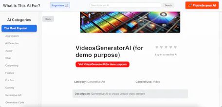 What Is This AI For? gallery image