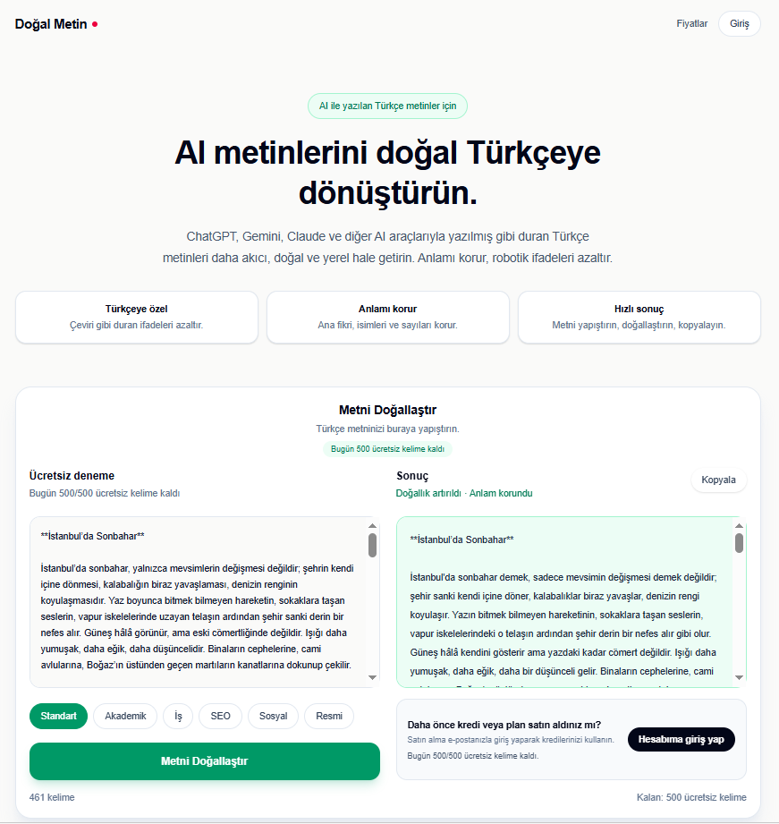 Doğal Metin gallery image