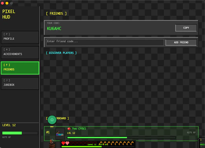 PixelHUD - Gamify your Mac screenshot 5