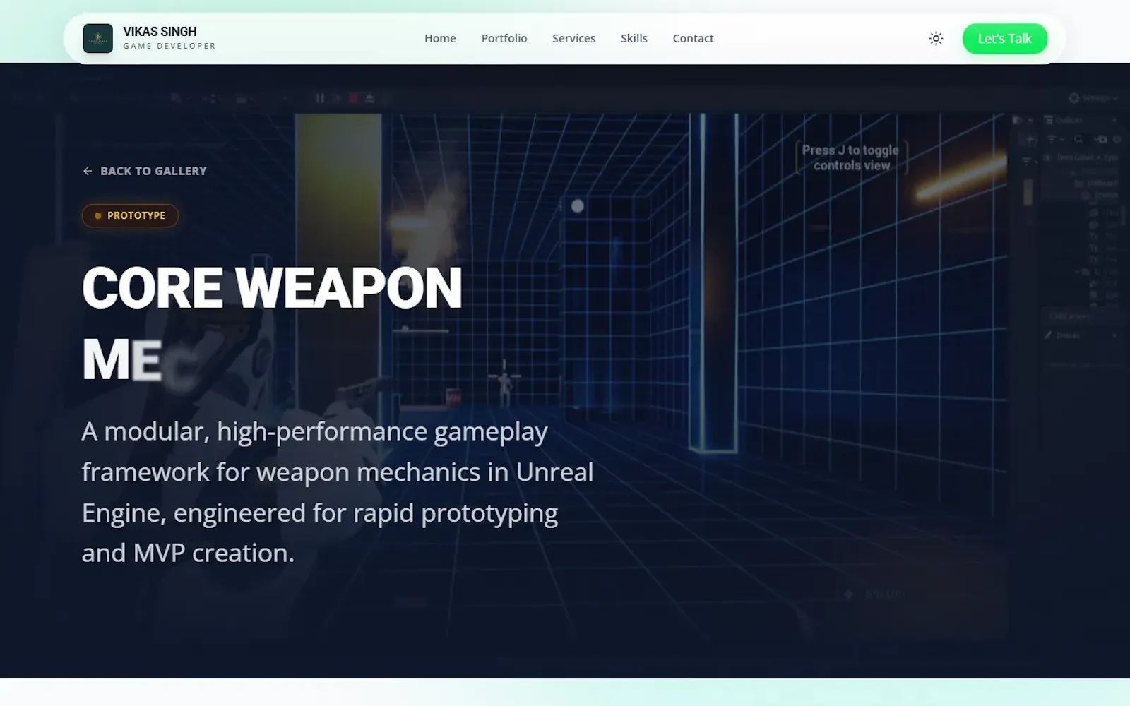 Vikas Singh Portfolio screenshot 12