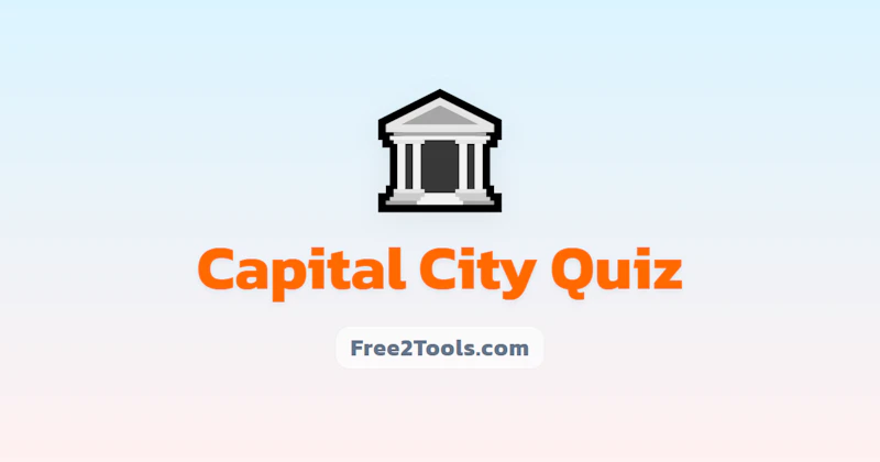 Capital City Quiz screenshot 1