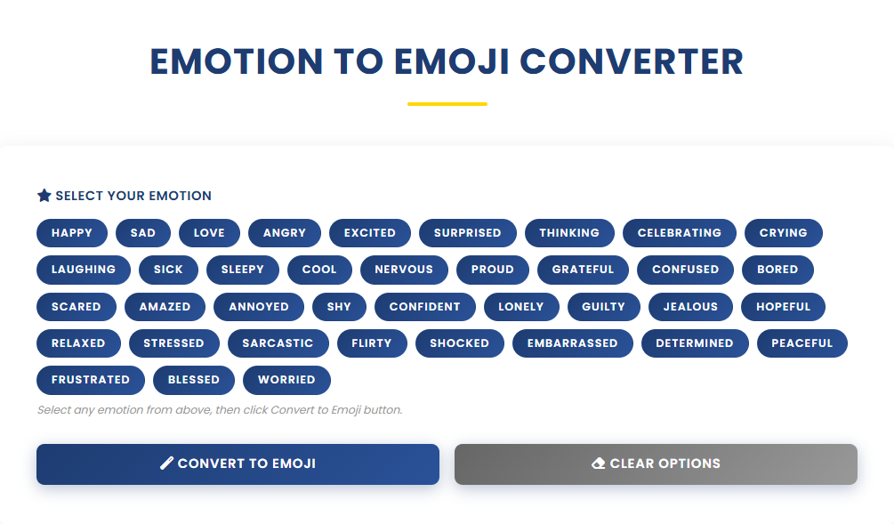Emotion to Emoji Converter  gallery image