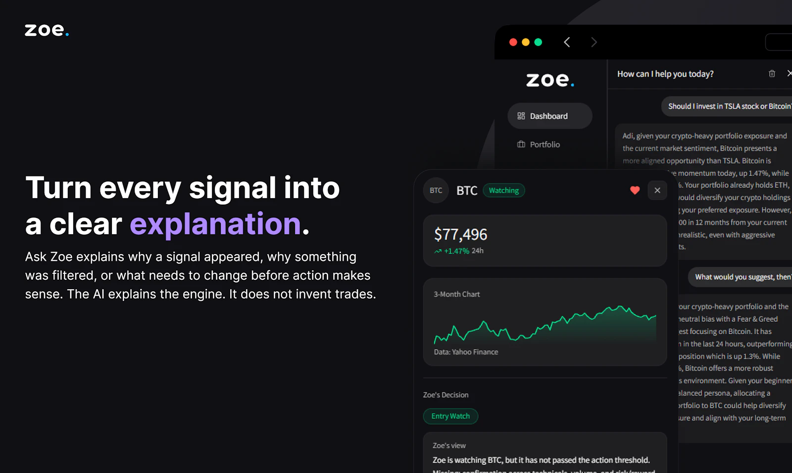 Zoe Intelligence Platform screenshot 5