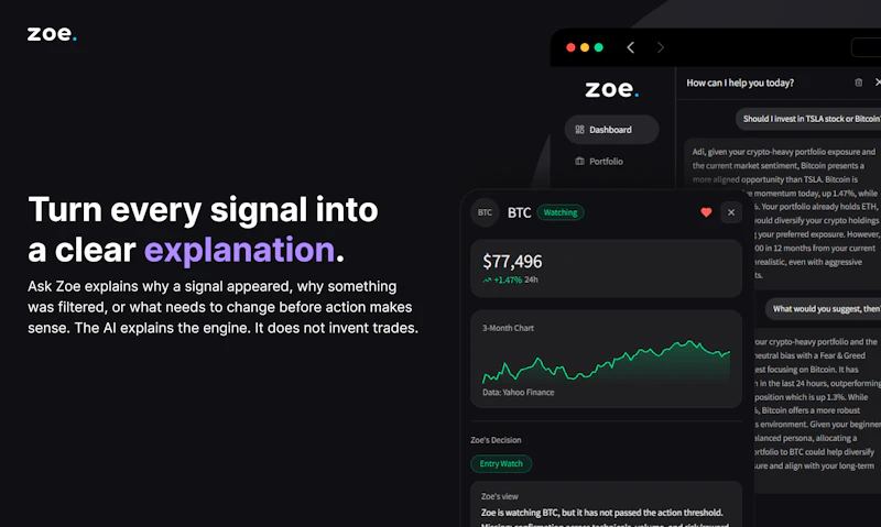 Zoe Intelligence Platform screenshot 5