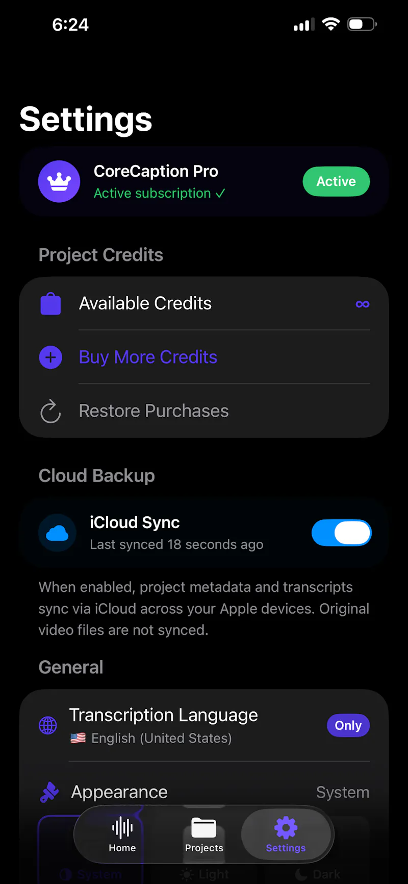 CoreCaption screenshot 4