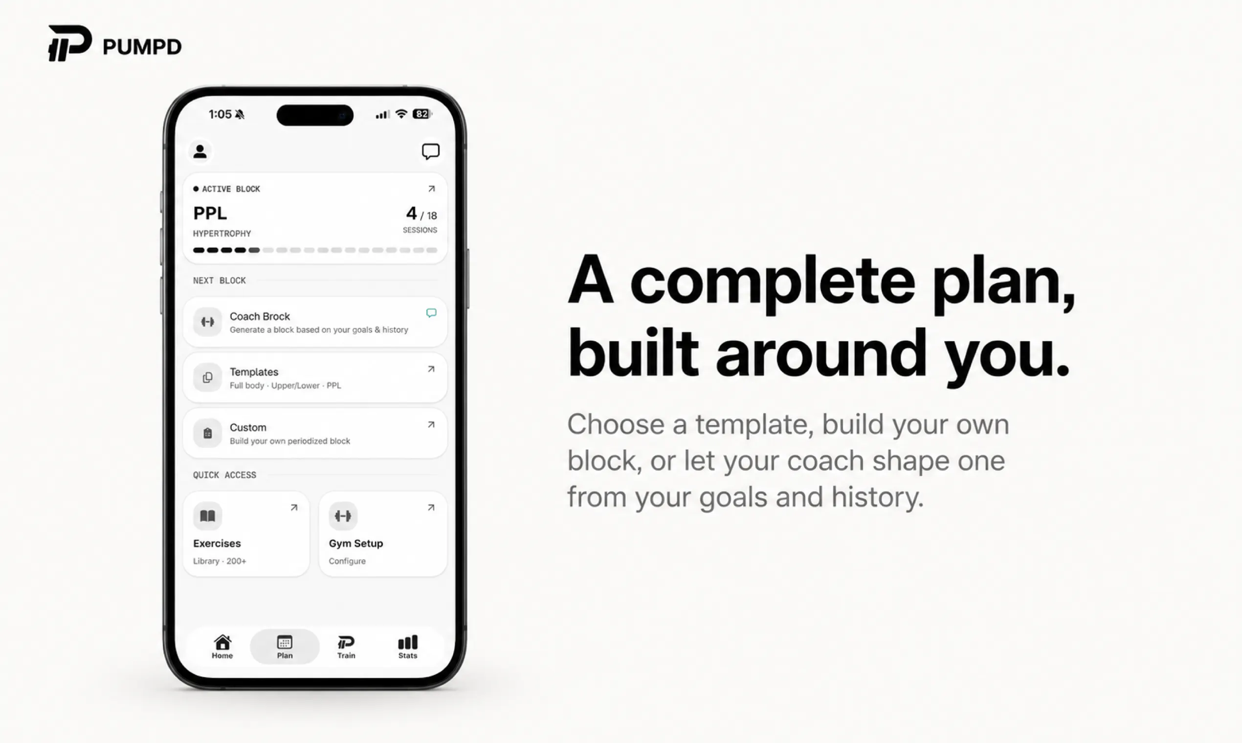 PUMPD AI Coach gallery image