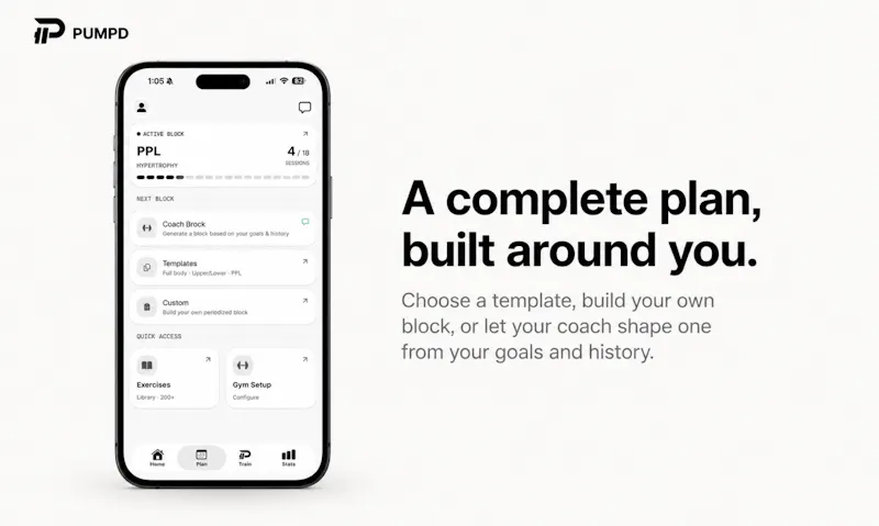 PUMPD AI Coach screenshot 2