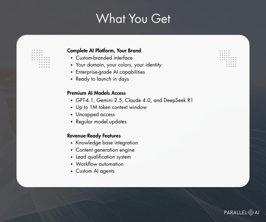 Parallel AI White Label gallery image