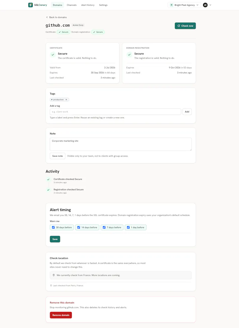 SSLCanary screenshot 10