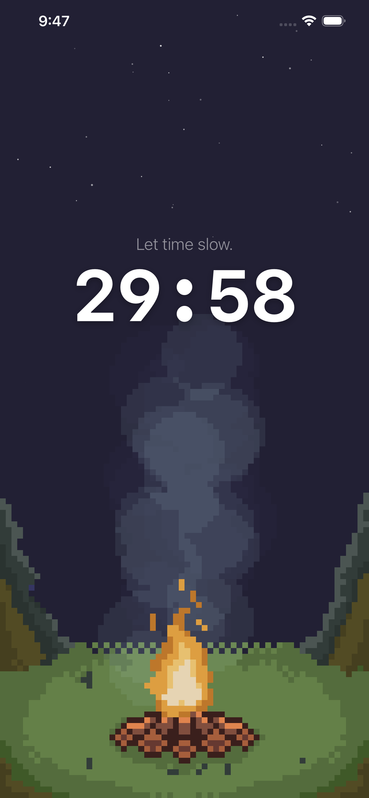 Campfire—30 minute focus timer gallery image