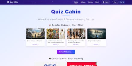 Quiz Cabin gallery image