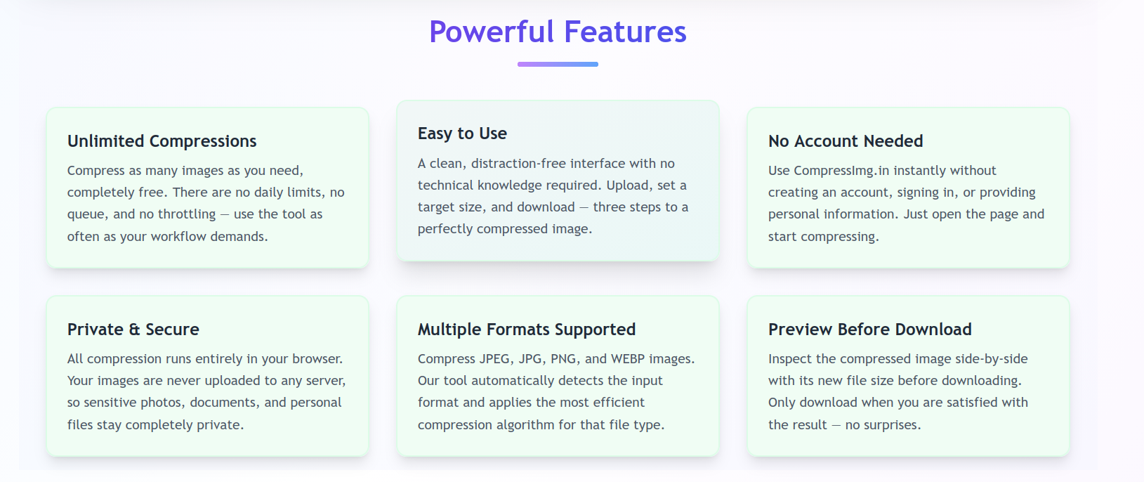 CompressImg - Free Image Compressor gallery image