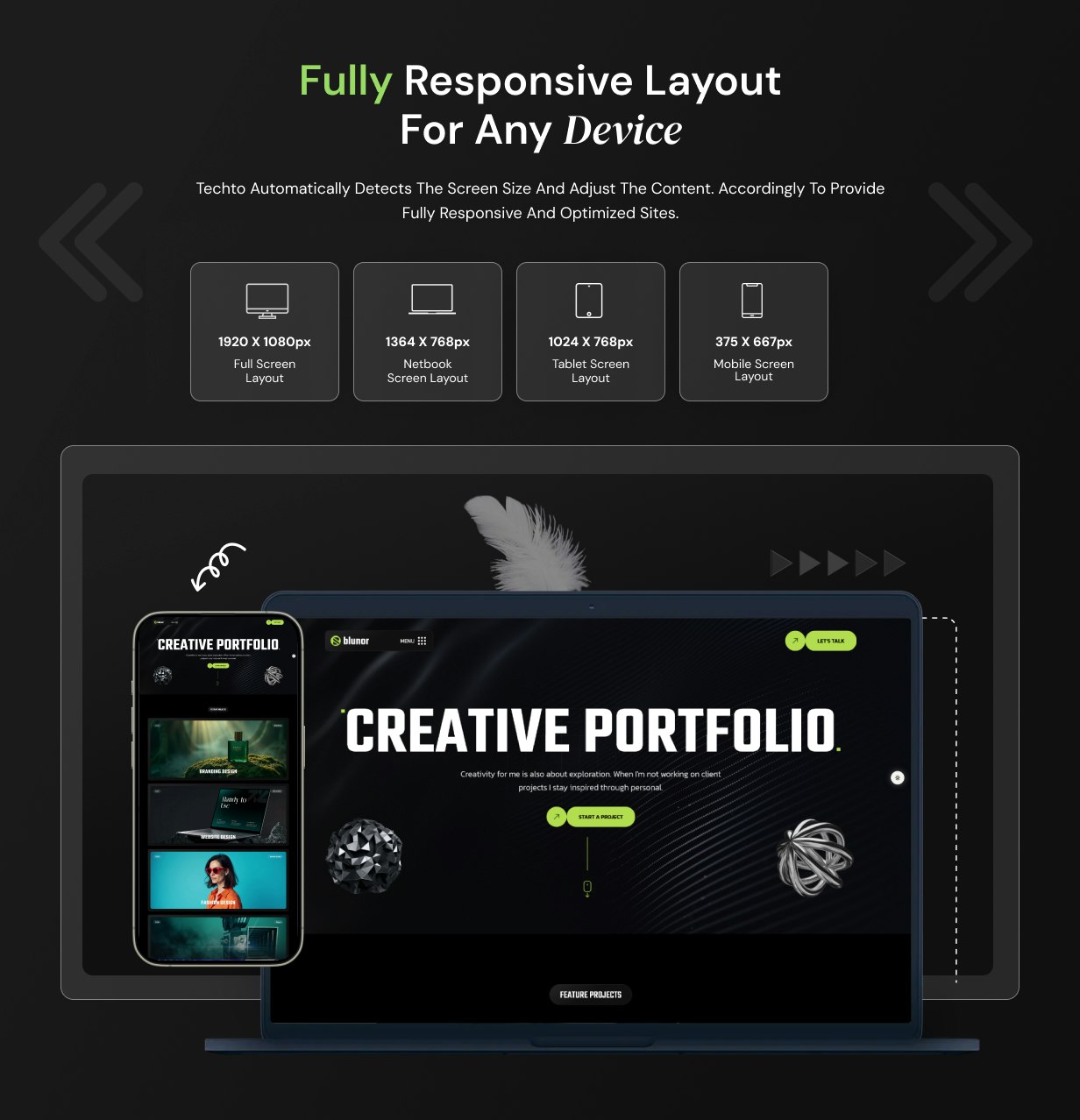 Média Bluner - Thème WordPress pour agence créative et portfolio 6